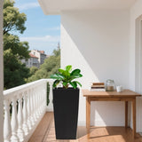 30 in Tall Large Flower Potser with Self-Watering Drainage Holes&Inner Trays Indoor Outdoor W3213P325511