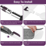 Spray for Floor Cleaning - No Battery Required, 12OZ Leak-Proof Water Bottle, 360&deg Flexible 03956846