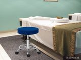 Professional Salon Stool with Spider Base - 8cm Thick Molded Foam, Semi-PU Leather, SGS Certified 74773670