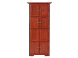 4-Tier 72" Corner Kitchen Pantry Storage Cabinet with 8 Doors Tall Storage Cabinet, Corner Cabinet W2275P269082
