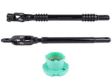 Upper & Lower Steering Shafts Kit Fit for Chevy Silverado GMC Sierra 1500 2500 3500 Avalanche 78273401