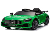 Dual Drive 12V 4.5Ah with 2.4G Remote Control Mercedes-Benz Sports Car Green 82901885