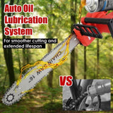 Cordless Chainsaw 16 Inch, Brushless Motor Electric Chainsaw, 40v Battery Powered with 2 Batteries 42937342