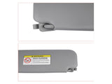 Pair of Front Left and Right Sun Visors for Hyundai Accent 1E 1.6L L4 Driver and Passenger Side 2Pcs 99007860