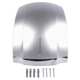 Commercial Hand Dryer Automatic Electric Hand Dryer 1800W Silver Hand Air Dryer Household Use 09711198