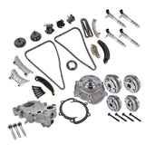 Timing Chain Kit Oil & Water Pump VVT Sprockets Fit for Buick Enclave Lacrosse Cadillac ATS CTS 42935036