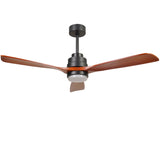 ZNTS 52 inch wood Ceiling Fan with Lights W1891124514