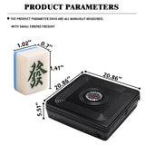 Portable Mahjong Machine, Hand-held, Mini-Mahjong, Safe,Suitable for Outdoor Play, Black W1622P266144