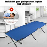 Portable Folding Camping Cot with Carrying Bag Army 08871057