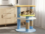 29" Moon & Star Cat Tree with 4 Levels, Jute Scratching Posts & Anti-Tipping Device for Kittens & 12602690