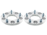 2pcs Professional Hub Centric Wheel Adapters for Chevrolet El Camino/Camaro/S10/Corvette Silver 89326796