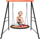 ZNTS Roll over image to zoom in Swing Stand Frame｜Swing Set Frame for Both Kids and Adults｜880 Lbs 45713092