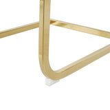 Modern dining table with PU cushion seat dining chair Living Room Chair Upholstered chair with W210P143670