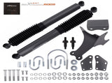 Dual Steering Stabilizer Fit for Ford F-250 F350 Super Duty 05-24 4WD 2"-8" Lift 24586277
