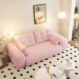 Human Dog Bed, Lazy Sofa Couch, 78.7" Multi-Functional Foldable Sofa Bed, 3-in-1 Teddy Fabric W1885P306886