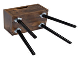 Set of 2 Mid Century Wood Side Table, End Table with 1 Storage Drawer, Nightstand for Bedroom Living W2181P144024