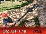 2-in-1 Cordless Pole Saw, Brushless Mini Chainsaw Cordless with Pole, 2 Pack 21500mAh Batteries 70458939