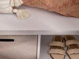 4-Cube Vertical Storage Organizer, Textured White 41929264