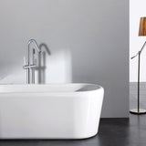 ZNTS Freestanding Bathtub Faucet with Hand Shower W1533124983