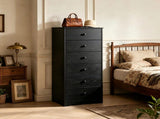 () 6-Drawer Particleboard Chest with Melamine Finish Drawer Dresser 28505962