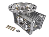Worm Gear Speed Reducer MRV063 Gear Ratio 1001 56C Mounting Flange 0.57HP Rated Cast Aluminum 78103953