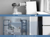 3 Tier Bookshelf, Free Standing Shelf, Bookcase Shelf Storage Organizer, Industrial Book Shelves for 86397148