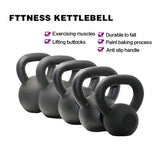 30LBS Solid Cast Iron Kettlebells Ideal for Strength Training, Building Muscles 42078031
