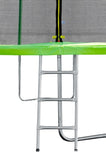 ZNTS 12FT Trampoline Green for Kids & Adults with Basketball Hoop and Ball ,Recreational Trampolines with K1163139545