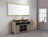 96in. W x 48 in. H LED Lighted Bathroom Wall Mounted Mirror with High LumenAnti-Fog Separately W1272102710