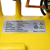 2.5 HP Silent Air Compressor 13 Gallon, Oil-Free, Electric Shop Air Compressor Portable,Lightweight W46564406