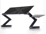 48 x 26cm Portable Home Use Assembled Folding Table Black 20797798