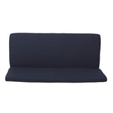 CAROLINA LOVESEAT CUSHION SET, BACK CUSHION AND SEAT CUSHION, NAVY, SET OF 1 N775P270133N