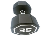 35LBS APOLLO IR3920 Premium Octagonal Dumbbell, Large Numbers, Hard Chrome Plated Handle Dumbbells 71673377