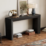 Mirod Elegant Console Table,Fireplace Design,Simple and Functional with High-Quality Wood Veneer Top N760P253329B