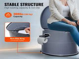 Portable Camping Toilet, Portable Sanitation Unit with 1.3 Gal Separate Inner Pail & Detachable 82804149