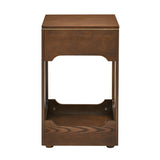 Mid Century Modern Lift Top Side Table, Small Rising End Table Couch Table with Storage Shelf, 93908854