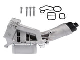 Aluminum Engine Oil Cooler Filter Housing w/Gasket 11428596283 Replacement for BMW 230i 330i 330e 13462723