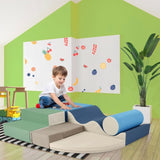 Soft Climb and Crawl Foam Playset 6 in 1, Soft Play Equipment Climb and Crawl Playground for N710P223031D
