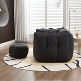 Soft Bean Bag Chair with High Resilient Foamfor living room and bedroom,Comfortable Square W1996P309482