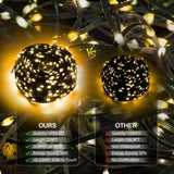 ZNTS Christmas Rope Lights,1000LED/328Ft Outdoor Decorative String Strobe with 8 Modes/Remote/IP67 82640114