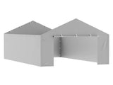 12 x 20 ft Carport Replacement Side Wall, Heavy-Duty Waterproof & UV-Protected Garage Tent Tarp with 25185599