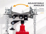 Transmission Jack, 1100 lbs 1/2Ton Hydraulic 2-Stage High Lift Vertical Telescoping Floor Jack 76908572