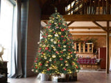 FCH 10ft Automatic Tree Structure PVC Material 1200 Lights Warm Color with Colorful 10 Modes with 75084216