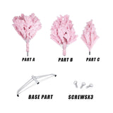 5FT Christmas tree pink 31134495
