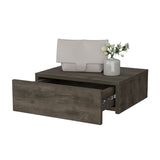 Vienna Floating Nightstand, Sleek Wall-Mounted Design with Spacious Drawer Storage B128P176111