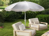 6.5-foot outdoor umbrella, elegant white 82228550
