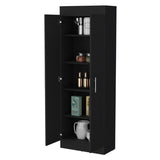Dawson Pantry Cabinet with Sleek 5-Shelf Storage B128P176125