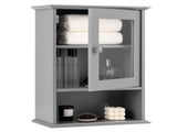 MDF Bathroom locker Gray 24857017