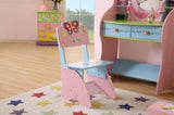 ZNTS Kids Funnel Olivia the Fairy Girls Dressing Table with Chair B05367937