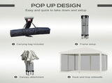 3X3M Pop Up Canopy Party Tent with Netting, Instant Gazebo Ez up Screen House Room with Carry Bag 21673268